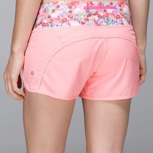 Lululemon flowabunga running shorts